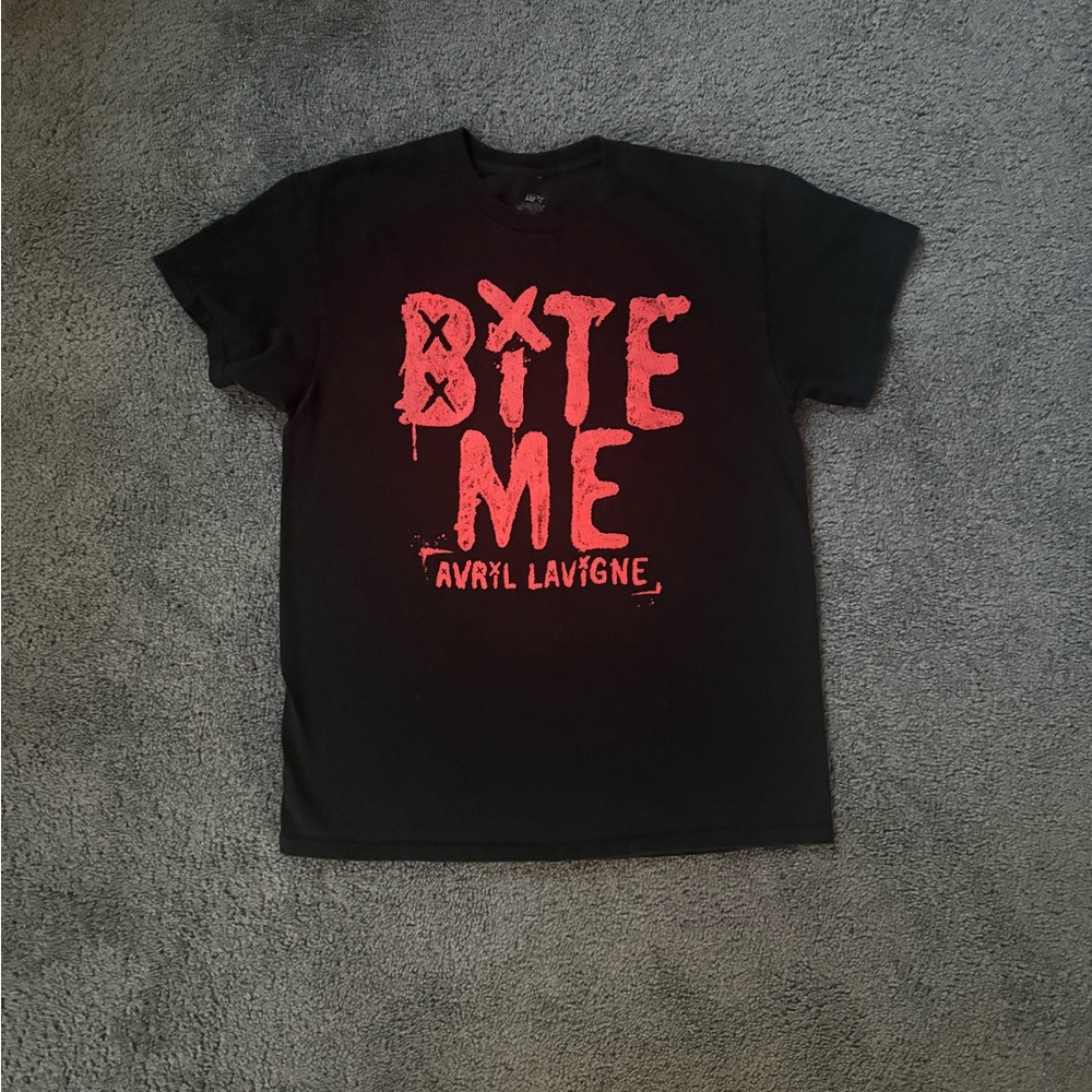 Avril Lavigne - Abbey Dawn - BITE ME Tshirt - Size M